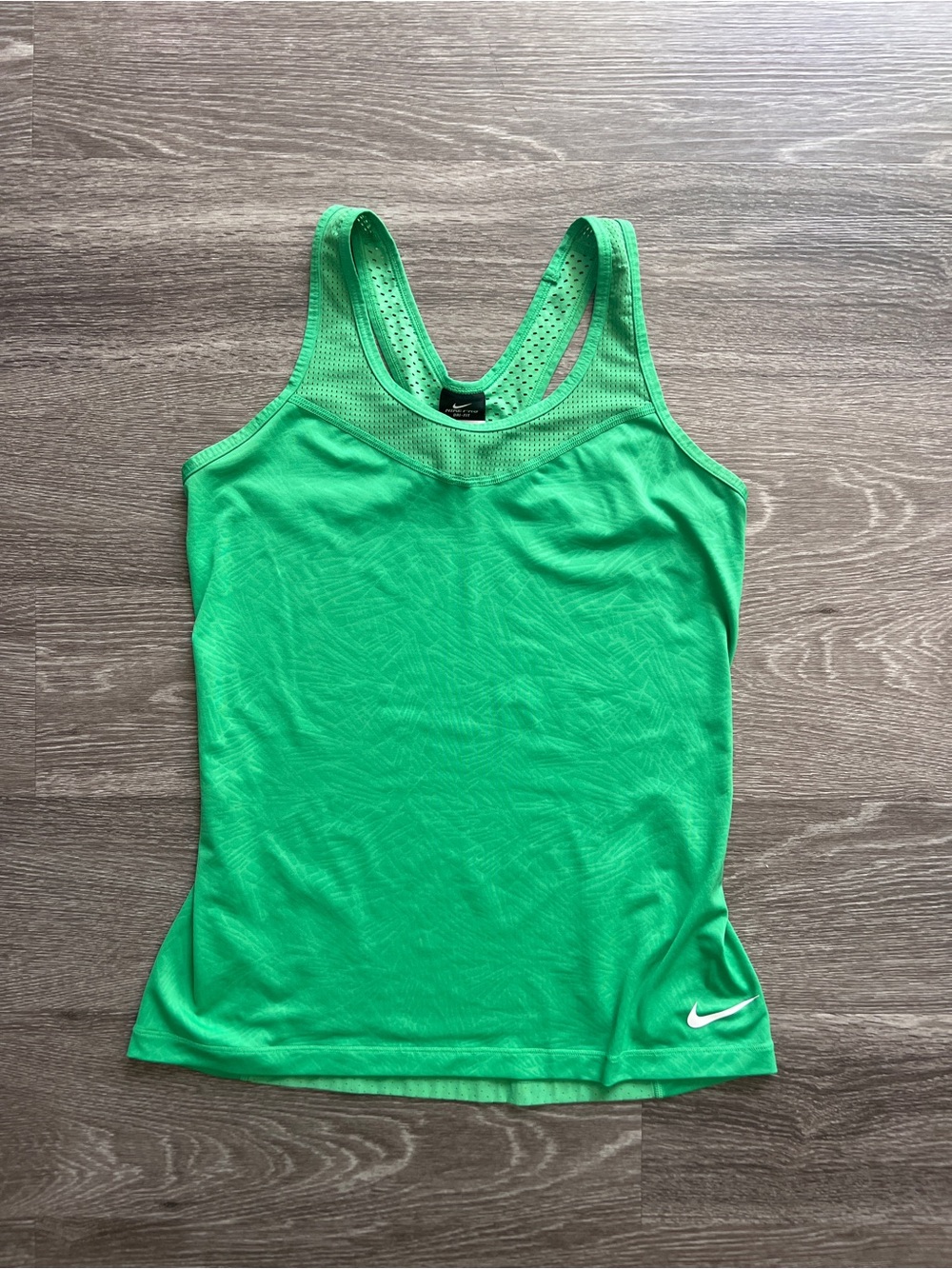 Nike Bright Green Racerback Training Tank